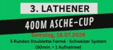 Abschlusstabelle 3. Lathener Asche-Cup 2026