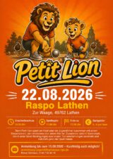 PETIT LION IN LATHEN – 22.08.2026
